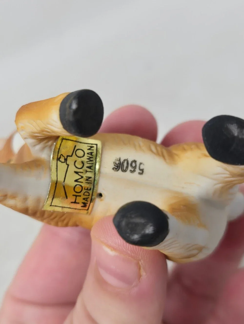 Vintage HOMCO Christmas DEER FAWN Figurines set of 3 Home Interiors # 5606
